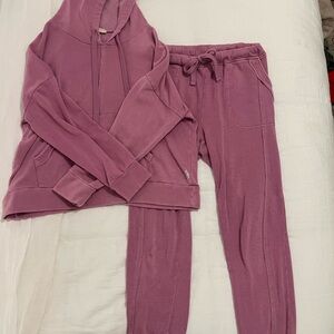 Cozy Pink Hoodie and Joggers Set